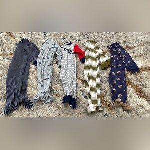 9 month footed pajamas